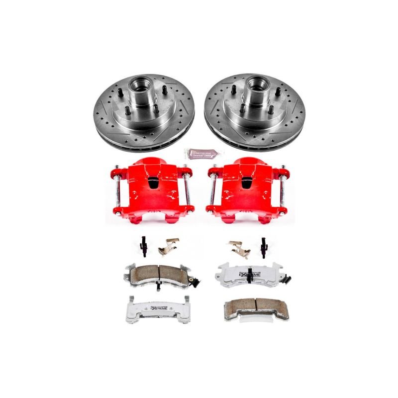 Power Stop 79 - 81 Buick Century Front Z26 Street Warrior Brake Kit w/Calipers - My Store