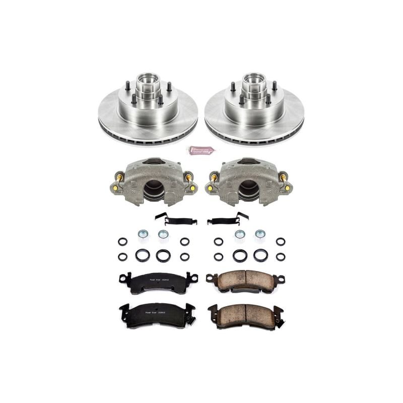 Power Stop 1985 Buick Electra Front Autospecialty Brake Kit w/Calipers - My Store