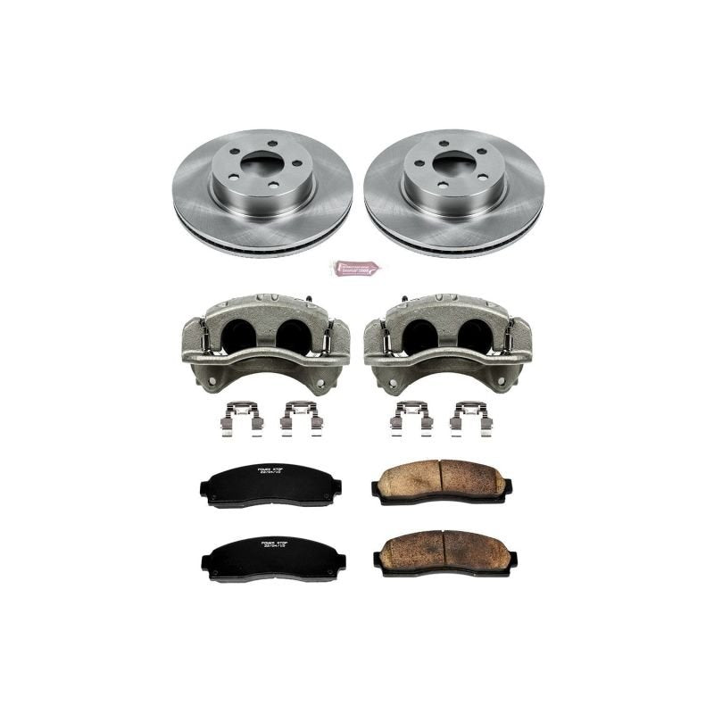 Power Stop 01 - 03 Ford Explorer Sport Front Autospecialty Brake Kit w/Calipers - My Store