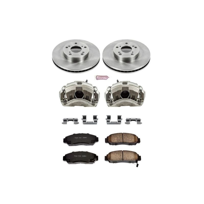 Power Stop 03 - 07 Honda Accord Front Autospecialty Brake Kit w/Calipers - My Store