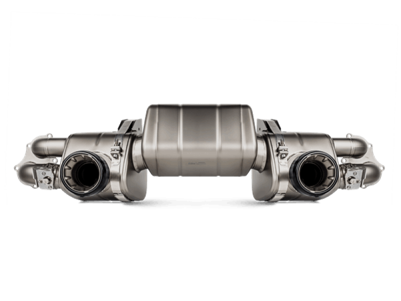 Akrapovic 2020+ Porsche Cayman GT4 (718) Slip - On Race Line (Titanium) (Req Tips / Option 2) - My Store