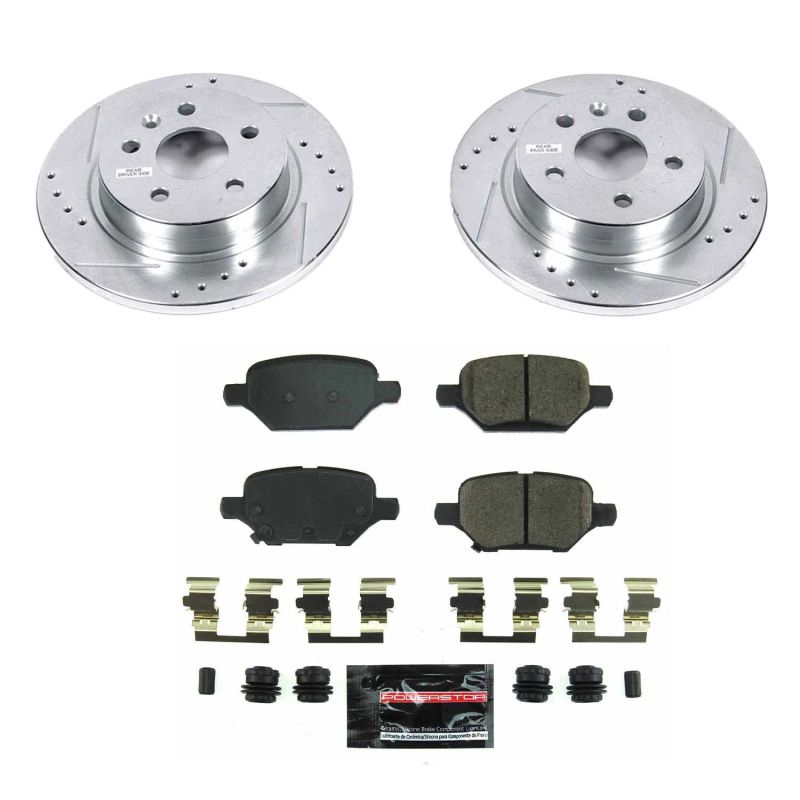 Power Stop 18 - 20 Buick Encore Rear Z23 Evolution Sport Brake Kit - My Store