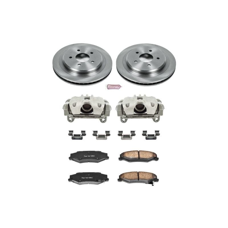 Power Stop 04 - 09 Cadillac XLR Rear Autospecialty Brake Kit w/Calipers - My Store