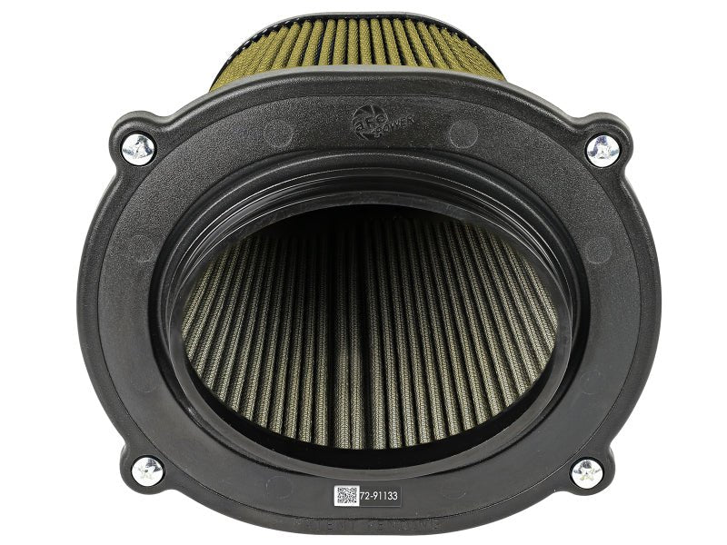 aFe Quantum Pro Guard 7 Air Filter Inverted Top - 5.5inx4.25in Flange x 9in Height - Dry PG7 - My Store