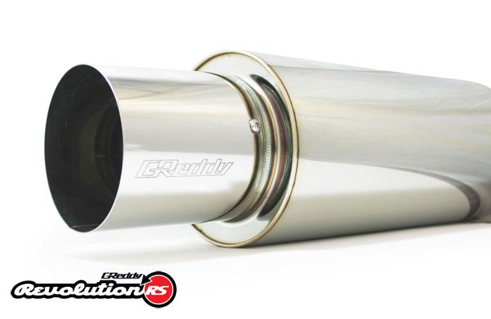 GReddy Universal 2.5in 3 - Bolt Tip Revolution RS Mufller - My Store