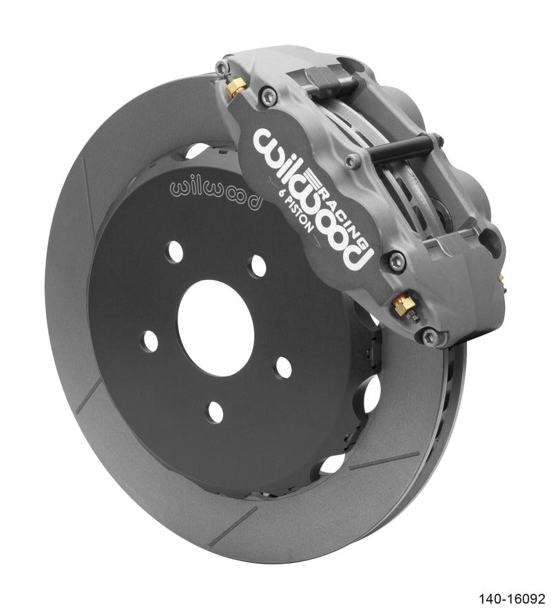 Wilwood Forged Narrow Superlite 6R Front Brake Kit (Race) 12.88in Slotted Rotor 06 - 15 Honda Civic Si - My Store