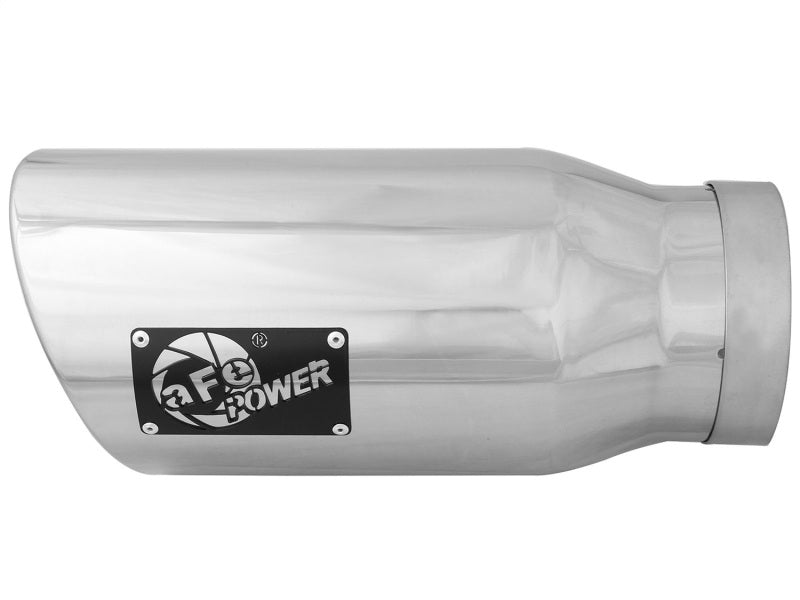 aFe MACH Force - Xp 5in Inlet x 7in Outlet x 15in length 304 Stainless Steel Exhaust Tip - My Store