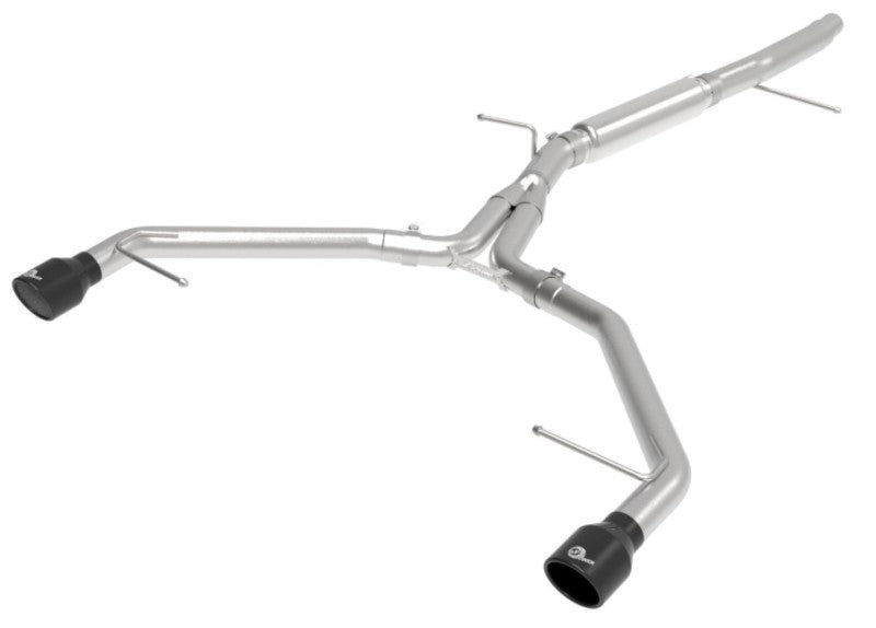 aFe 17 - 19 Audi A4 (L4 - 2.0L) MACH Force - Xp Stainless Steel Axle - Back Exhaust System - Black Tip - My Store