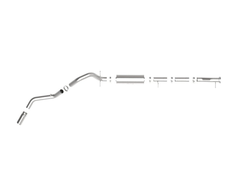 aFe Apollo GT Series 3in 409SS Cat - Back Exhaust w/ Polished Tip 2020 GM 2500/3500HD V8 6.6L L8T - My Store