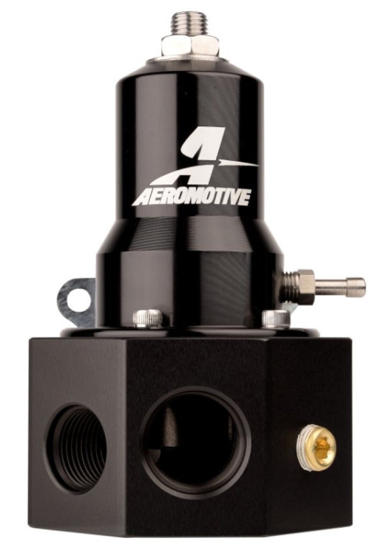 Aeromotive Adjustable Fuel Pressure Regulator 30 - 120PSI .313 Valve - 3x - 8 / 1x - 10 Inlet - 10 Return - My Store
