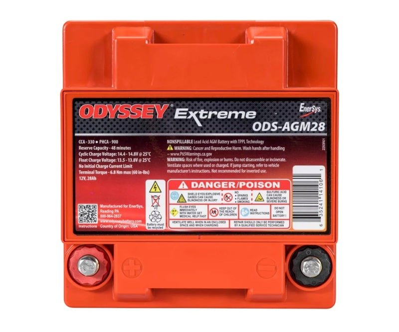 Odyssey Battery Powersport Extreme AGM Battery (PC925L) - My Store