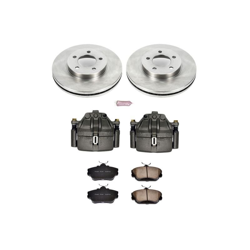 Power Stop 1995 Ford Taurus Front Autospecialty Brake Kit w/Calipers - My Store