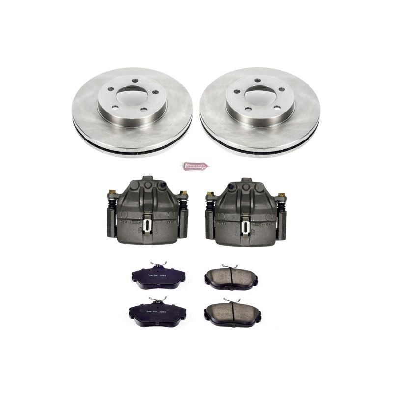 Power Stop 94 - 00 Ford Taurus Front Autospecialty Brake Kit w/Calipers - My Store