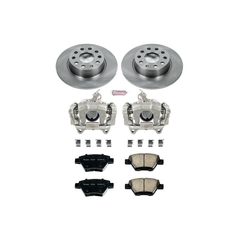 Power Stop 10 - 12 Audi A3 Rear Autospecialty Brake Kit w/Calipers - My Store
