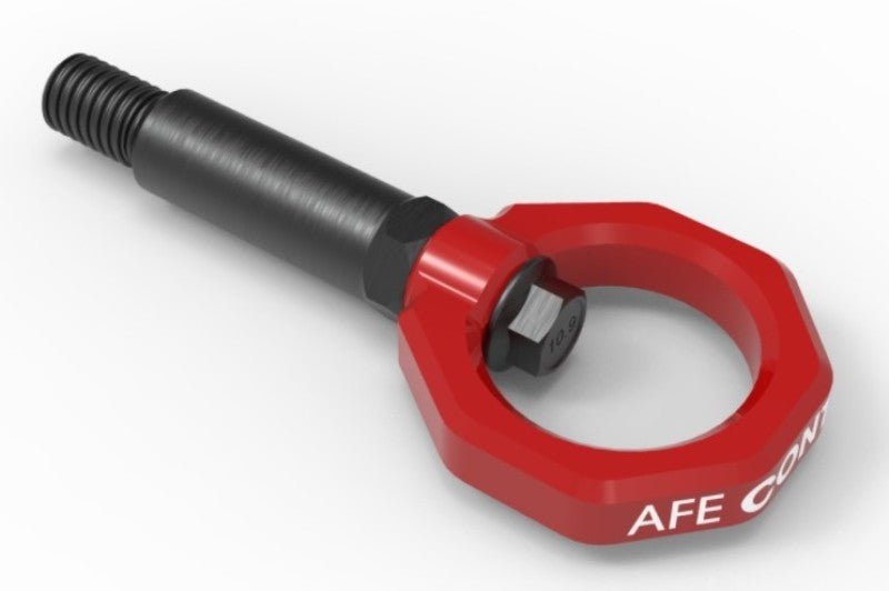 aFe Control Front Tow Hook Red 20 - 21 Toyota GR Supra (A90) - My Store