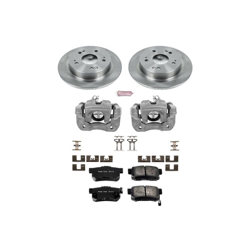 Power Stop 97 - 01 Honda Prelude Rear Autospecialty Brake Kit w/Calipers - My Store