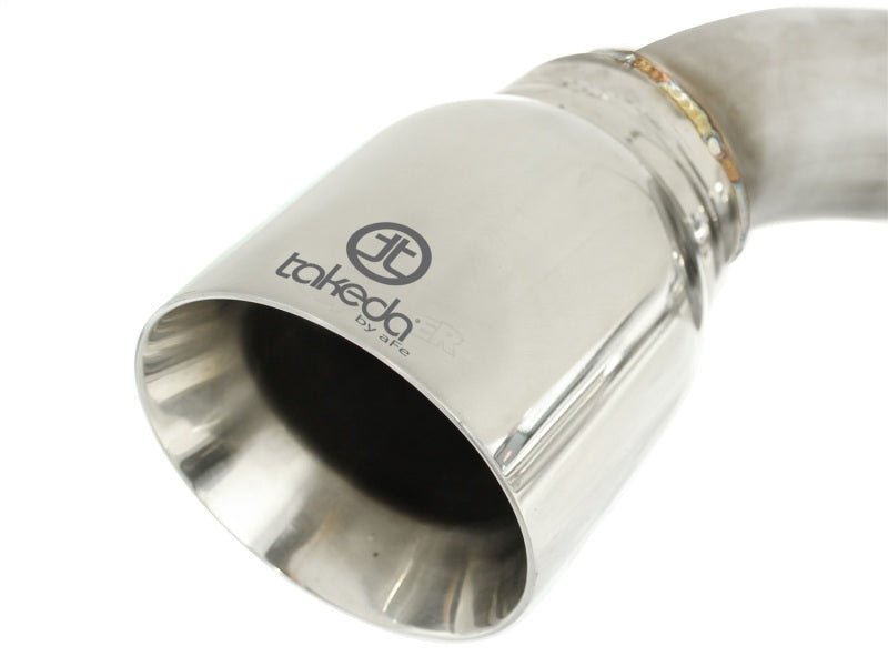 aFe Takeda 2.5inch SS Exhaust Cat - Back 09 - 13 Nissan 370Z V6 3.7L Polished Tips - My Store