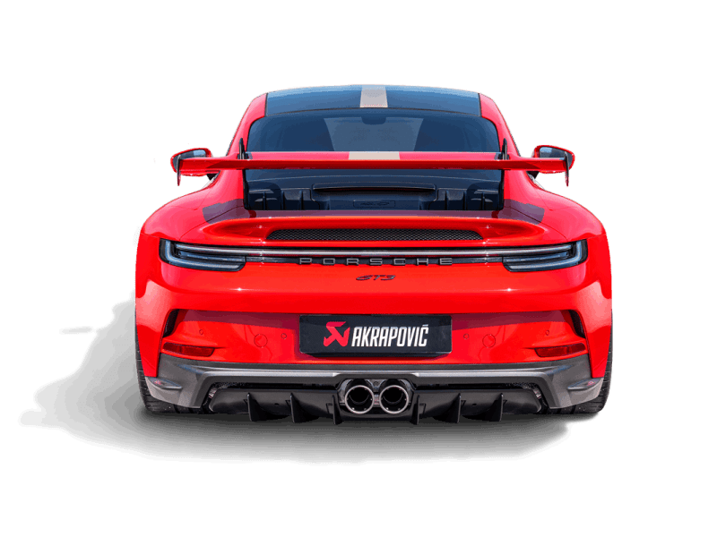 Akrapovic 21 - 22 Porsche 911 GT3 (992) Rear Carbon Fiber Diffuser - Matte - My Store
