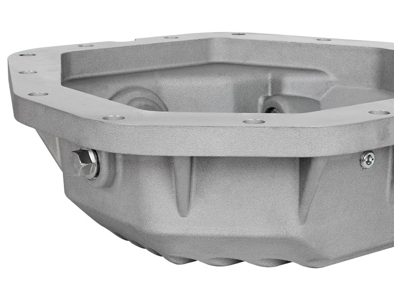 aFe Power Rear Diff Cover Raw Finish 2017 Ford F - 350/F - 450 V8 6.7L (td) Dana M300 - 14 (Dually) - My Store
