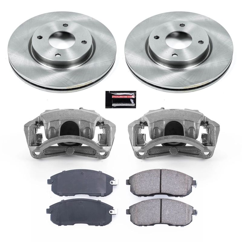 Power Stop 07 - 12 Nissan Sentra Front Autospecialty Brake Kit w/Calipers - My Store