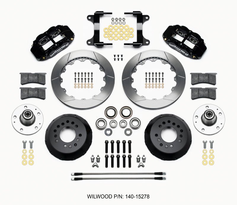 Wilwood Narrow Superlite 6R Front Hub Kit 12.88in 82 - 92 Camaro//Firebird - My Store