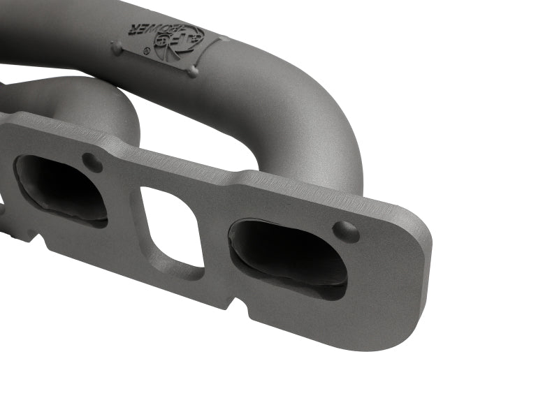 aFe Twisted Steel 304SS Short Header 15 - 22 Dodge Challenger SC V8 - 6.2L / 6.4L HEMI Titanium Coating - My Store