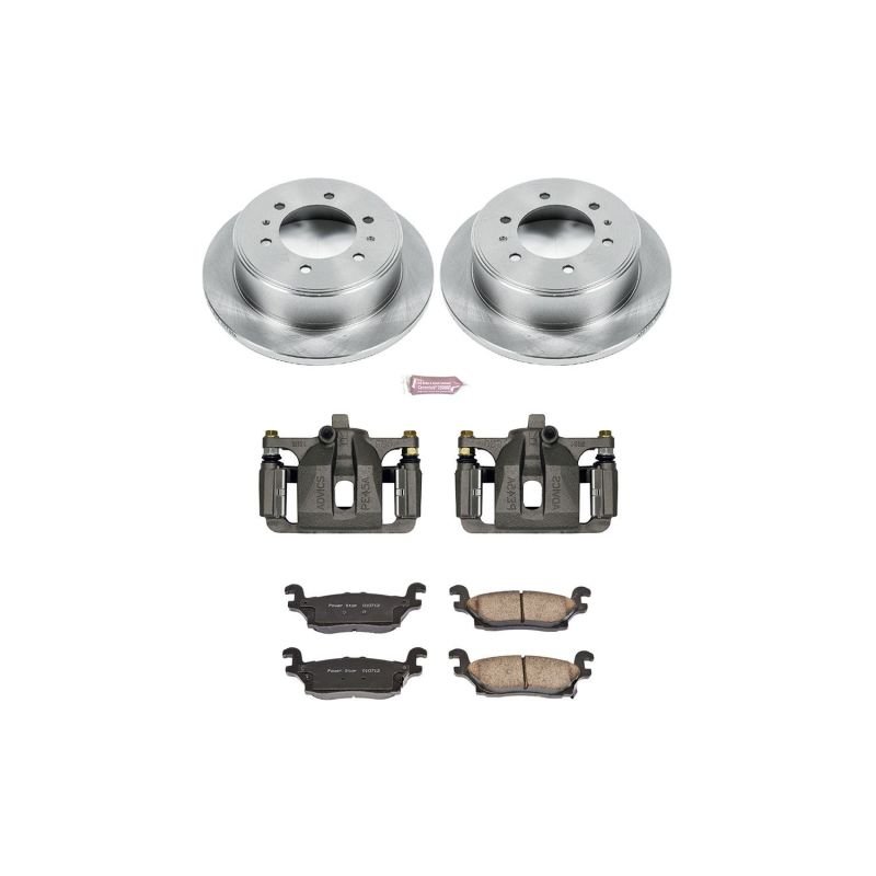 Power Stop 06 - 10 Hummer H3 Rear Autospecialty Brake Kit w/Calipers - My Store