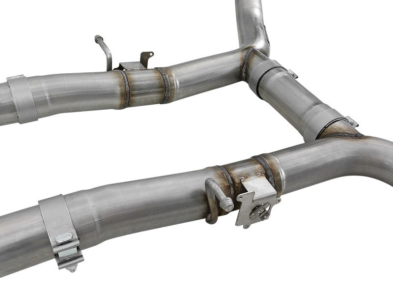 aFe MACH Force - Xp 3in 304 SS Cat - Back Exhaust 15 - 20 Dodge Charger Hellcat V8 - 6.2L (sc) / 392 V8 - 6.4L - My Store