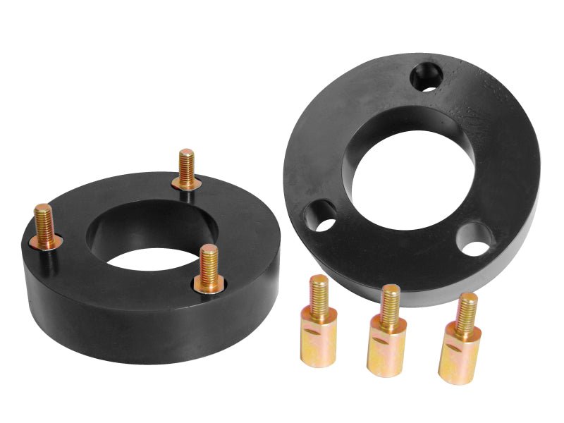 Prothane 09+ Ford F150 Front Coil Spring 2in Lift Spacer - Black - My Store