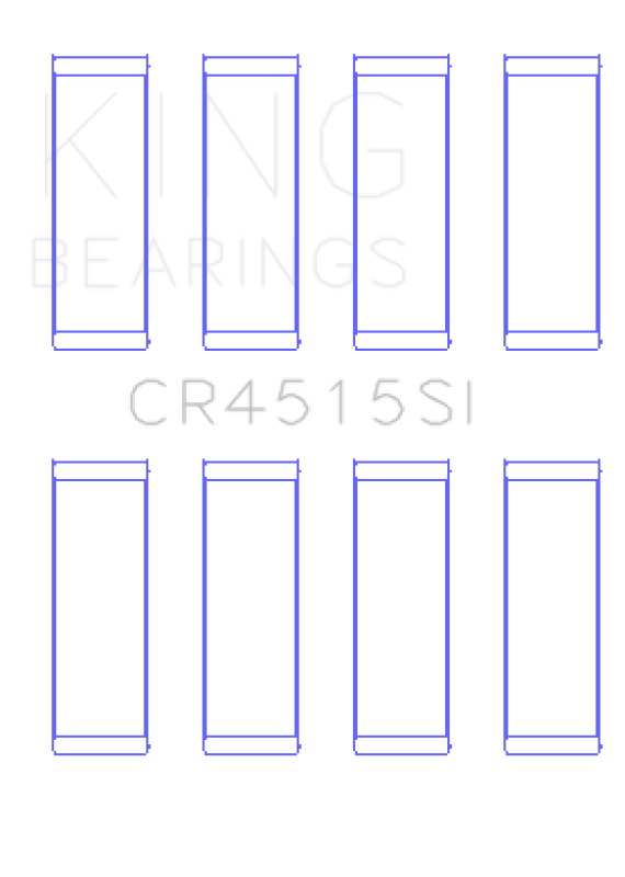 King Engine Bearings Ford/Mazda 2.0L Duratec (Size+ 0.5) Silicon Bi - Metal Aluminum Rod Bearing Set - My Store