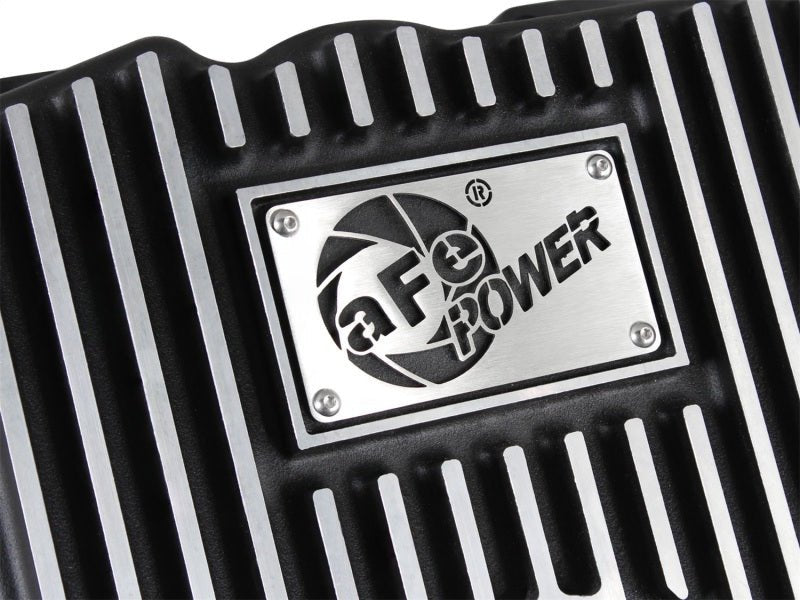 aFe Transmission Pan (Black w/ Machined Fins) GM Trucks 99 - 16 (4L60 - E/4L60E/4L65E/4L70E/4L75E) - My Store