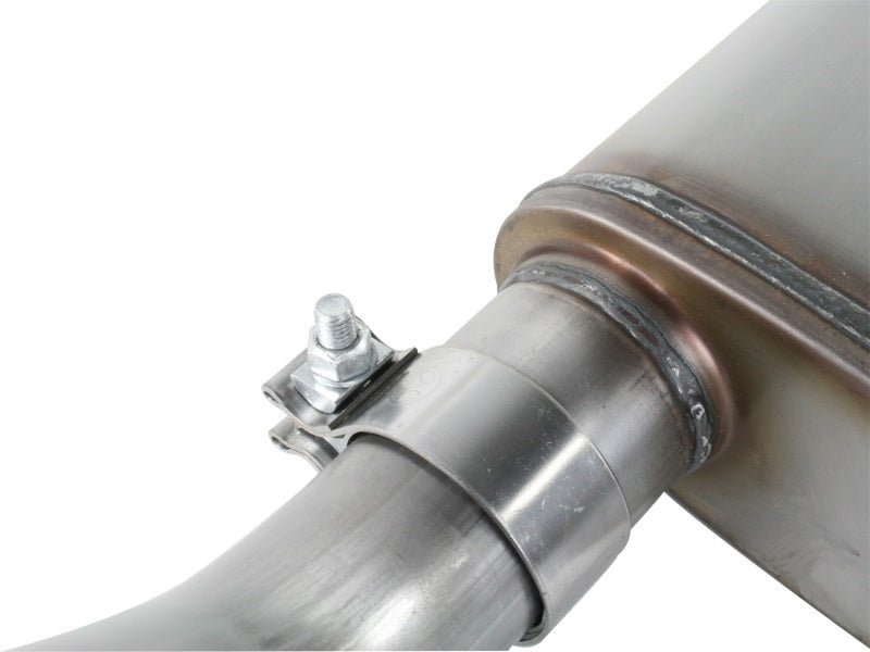 aFe MACHForce XP Exhausts Cat - Back SS - 409 EXH Jeep Wrangler TJ 97 - 06 I6 - 4.0L HT - 2.5 In. - My Store