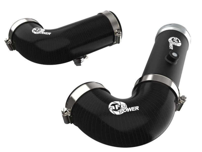 aFe BladeRunner Intercooler Hot & Cold Side Tubes Combo 20 - 21 GM Trucks 3.0L (td) - Black - My Store
