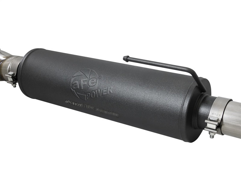 aFe MACH Force - Xp Cat - Back Exhaust w/Dual Hi - Tuck Tips Black 17 - 18 Ford F - 150 Raptor V6 - 3.5L (tt) - My Store