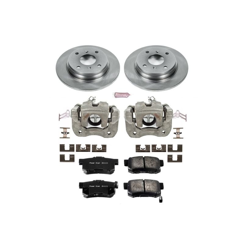 Power Stop 92 - 96 Honda Prelude Rear Autospecialty Brake Kit w/Calipers - My Store