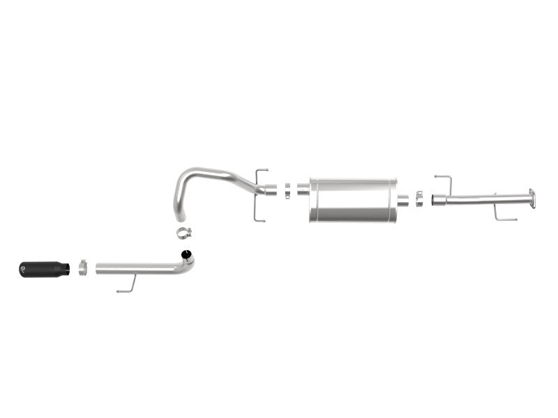 aFe MACHForce XP 2.5in 304 - SS Exhaust Cat - Back w/ Black Tip 10 - 19 Toyota 4Runner V6 - 4.0L - My Store