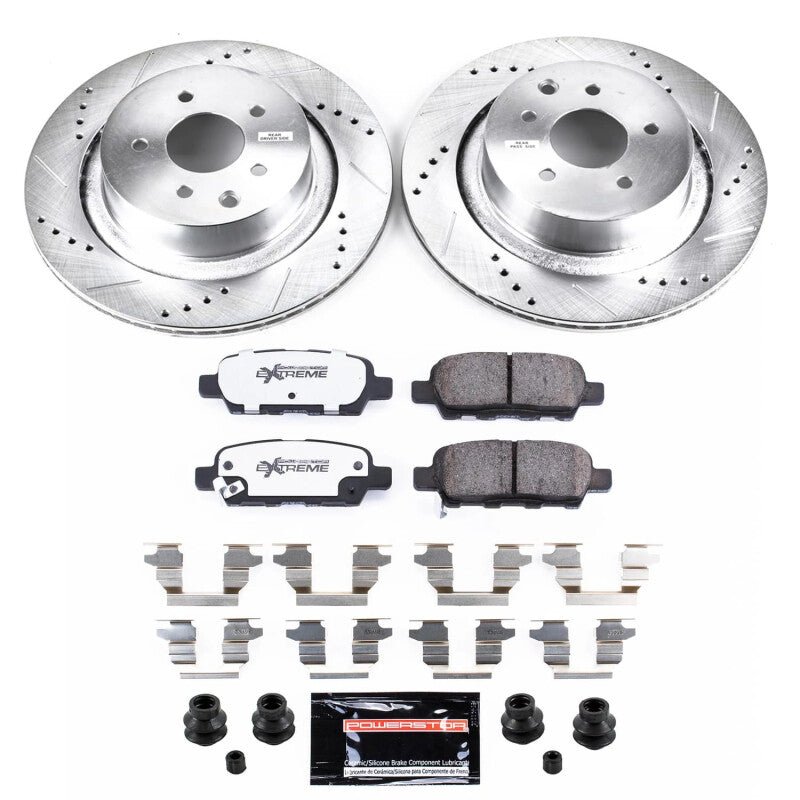 Power Stop 14 - 15 Infiniti Q60 Rear Z26 Street Brake Kit - My Store
