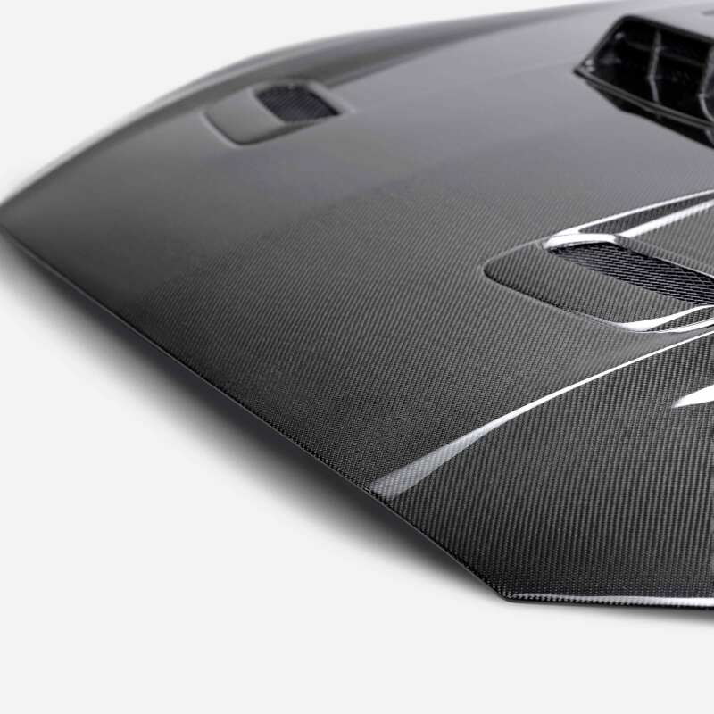 Anderson Composites 21 - 23 Ford Mustang Mach 1 Type - SK Double - Sided Carbon Fiber Hood - My Store