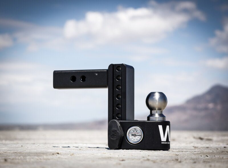 Weigh Safe 6in Drop Hitch w/Built - in Scale & 2.5in Shank (10K/22K GTWR) - Steel - My Store