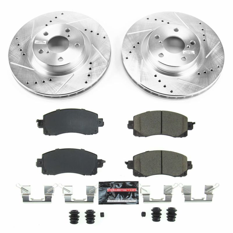 Power Stop 17 - 19 Subaru Impreza Front Z23 Evolution Sport Brake Kit - My Store