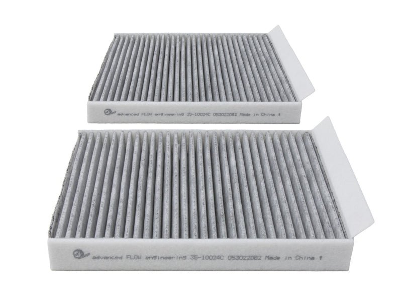 aFe 09 - 19 BMW 5/6/7 Series Various Models Carbon Cabin Air Filter (Pair) - My Store