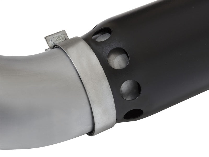 aFe Atlas Exhaust 5in DPF - Back Aluminized Steel w/ Black Tips 16 - 17 GM Diesel Truck V8 - 6.6L (td) - My Store