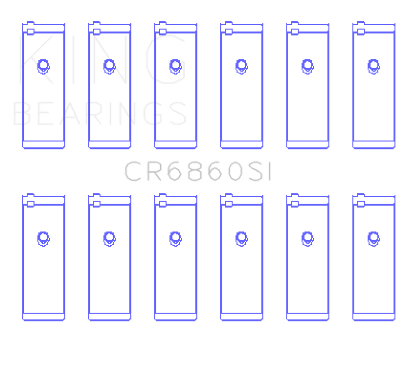King Engine Bearings GM Vortec 254 Rod Bearings - My Store
