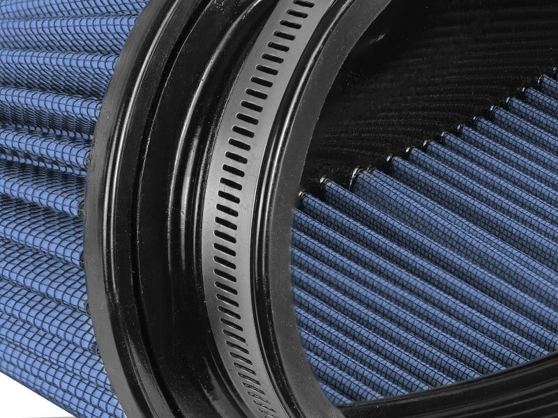 aFe Magnum FORCE Intake Rplcmnt Air Filter (11 - 3/8x4)IN F x(14x5 - 1/2)IN B x(12x3 - 1/2)IN T x 5 IN H - My Store