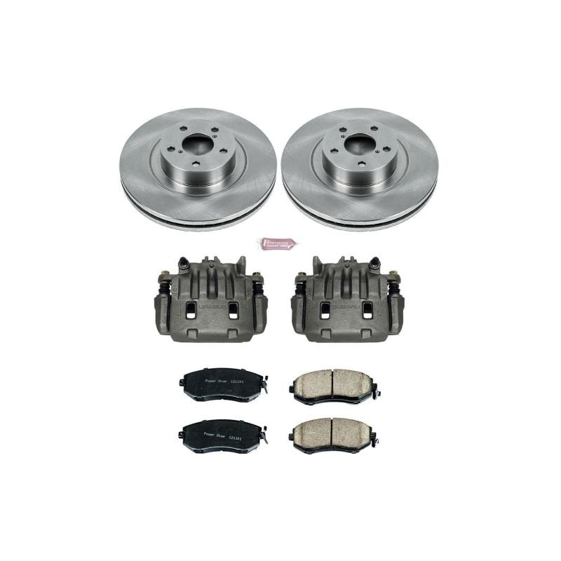 Power Stop 13 - 16 Scion FR - S Front Autospecialty Brake Kit w/Calipers - My Store