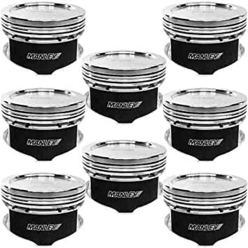 Manley Small Block Chevy LS Series 4.005in Bore 1.115in CD - 18 cc Dish Coated Pistons - My Store