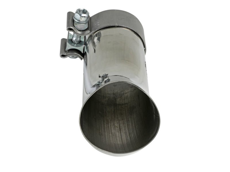 aFe MACH Force - Xp 304 Stainless Steel Clamp - on 2.5in Exhaust Tip - Polished - My Store