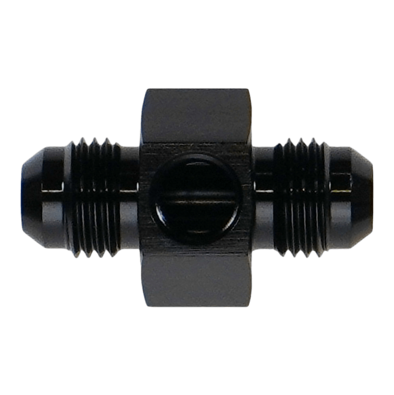 DeatschWerks 6AN Male Flare Gauge Adapter with 1/8in NPT Gauge Port - My Store