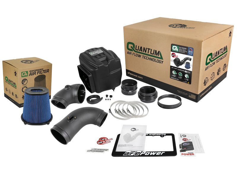 aFe Quantum Pro 5R Cold Air Intake System 08 - 10 GM/Chevy Duramax V8 - 6.6L LMM - Oiled - My Store