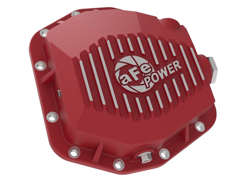 aFe Pro Series Rear Differential Cover Red 2018+ Jeep Wrangler (JL) V6 3.6L (Dana M220) - My Store